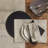  Beige Block Print Napkin Set of 4-572166516-572166517