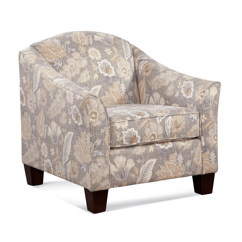 Fauteuil Luke, Bleu marine de base; 0317-61, Foyer de pierre