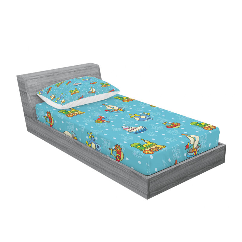 Microfiber Sheet Set, Twin XL Sheet Set with Fitted Sheet