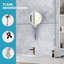 Miroir de maquillage / rasage Swanigan