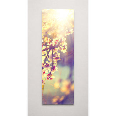 «Spring Blossoms in Sunlight» - art mural sur toile