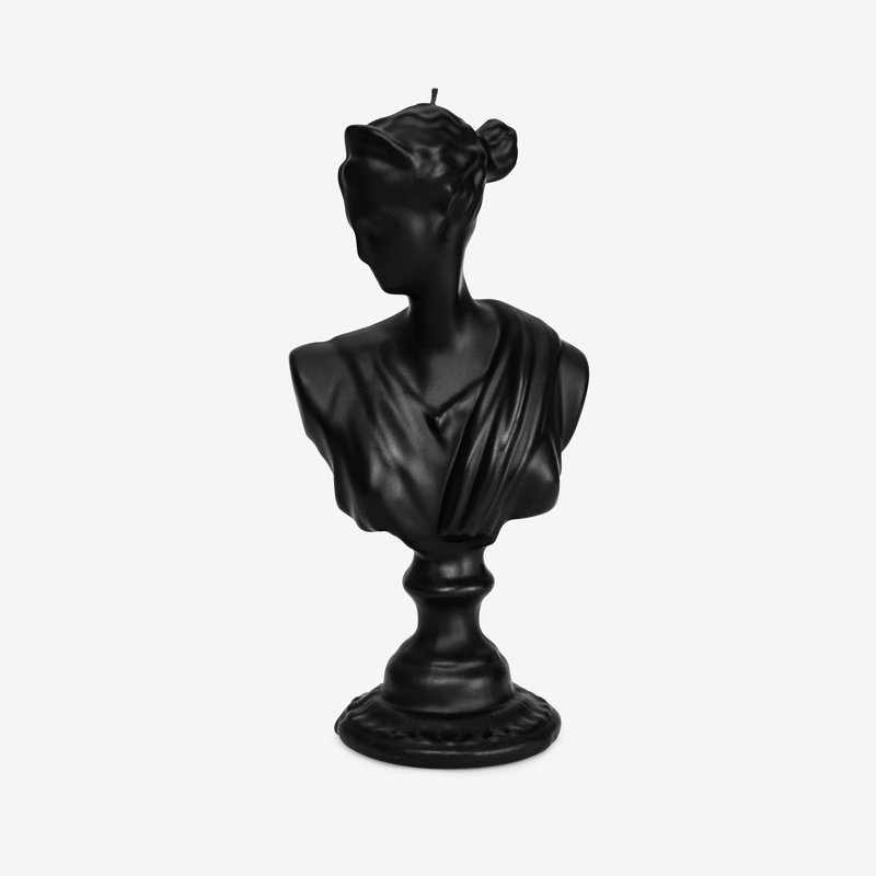 Scented Novelty Candle, Black