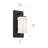 Cillean Steel Armed Sconce-70048118