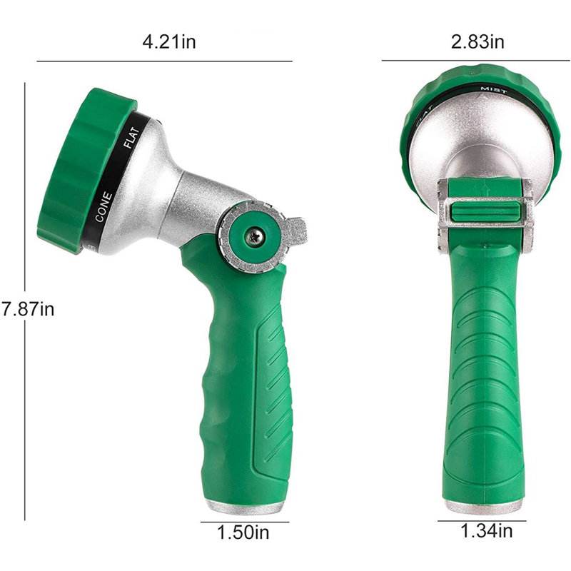 Tuyau d'arrosage pour jardin, Vert/blanc