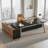 78.7" L-Shaped Office Desk with 55" Cabinet, Modern Large Computer Desk with 2 Drawers for Home Office-229179971
