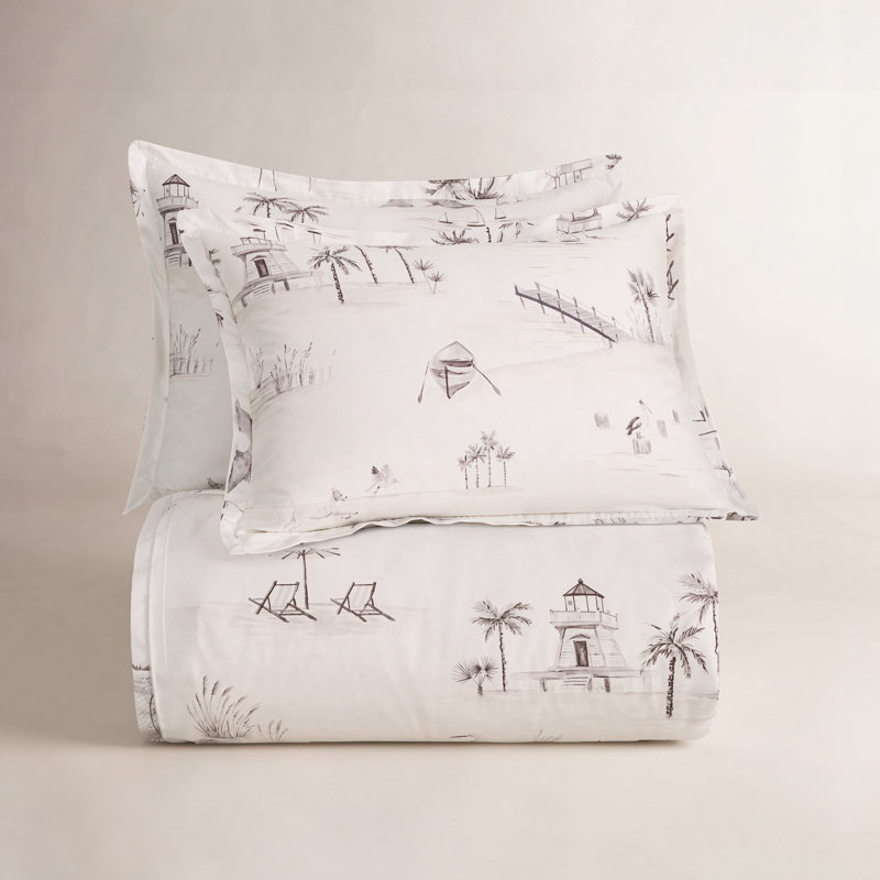 Ensemble de housse de couette Riggi, Couette grand + 2 taies décoratives standard