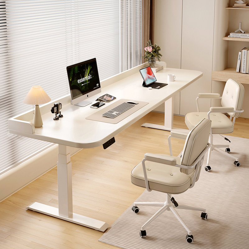 Bureau ajustable 39,37 po, H 49,61 po x l 39,37 po x P 27,56 po