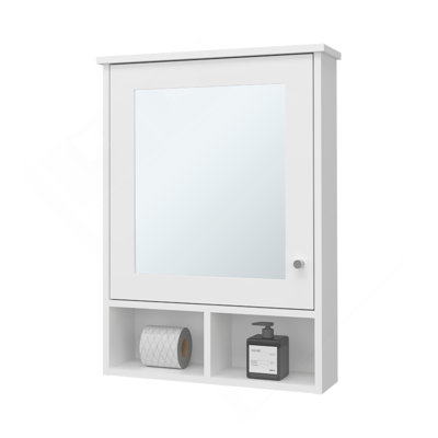 Pharmacie avec porte et miroir inclus