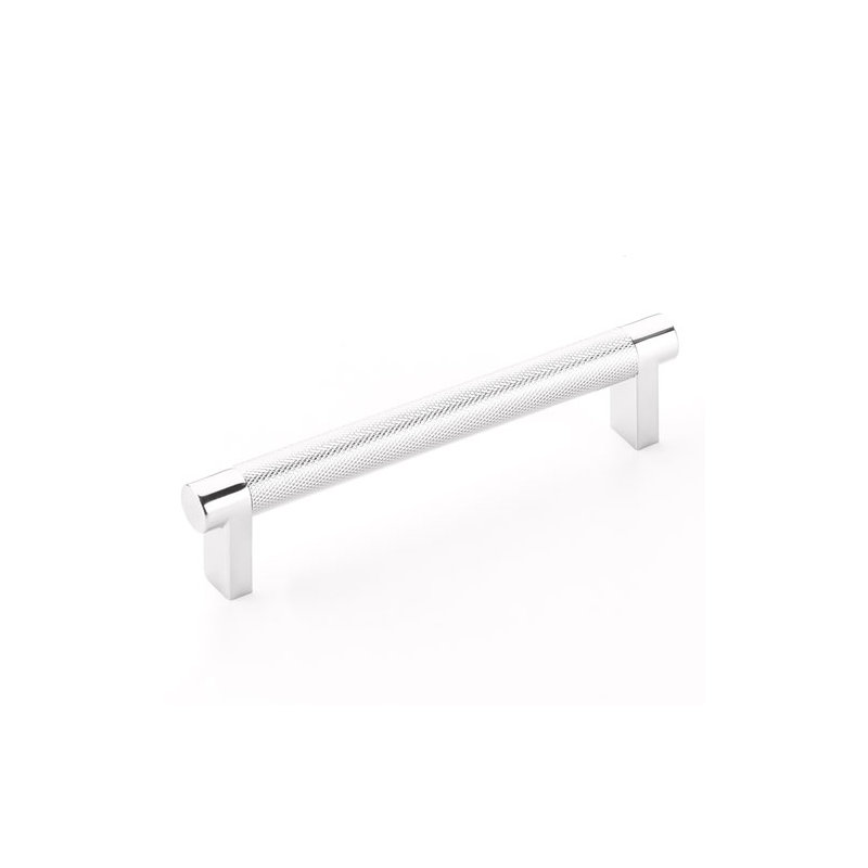 Poignée de broche Emtek (fixation dos à dos), Chrome poli, 5 po d'un centre à l'autre