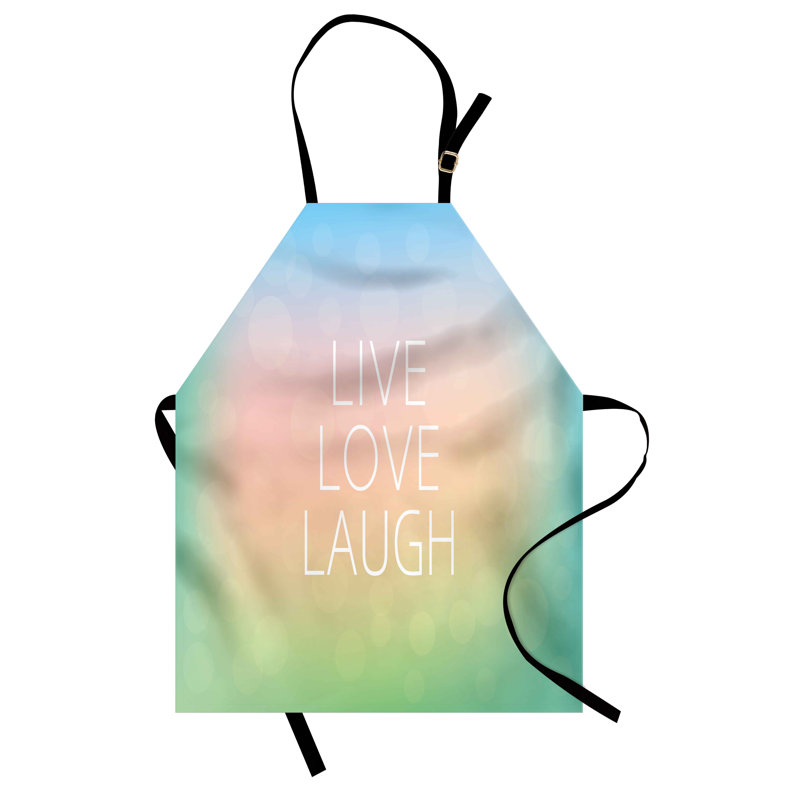 No Pattern Bib Apron