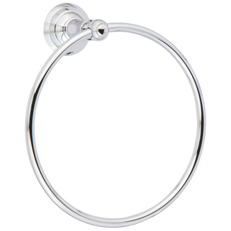 Garnsey Towel Ring, Polished Chrome