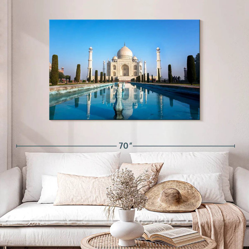 Kavia Famous Taj Mahal, 32" H x 48" W