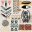 Tribal Tones V - peinture sur toile tendue-1786347061-1795032340-1795032323