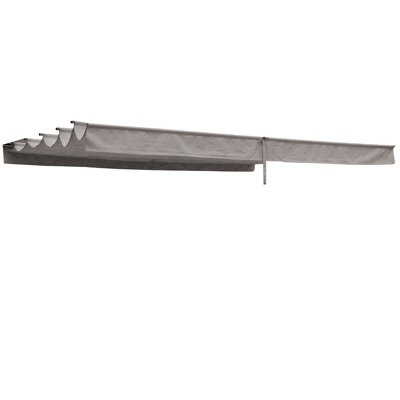 Ahleen Dakota Fields Grey Polyester for Gazebo