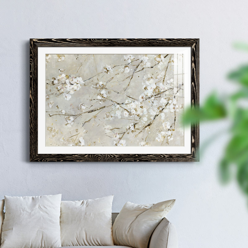 Blossom Confetti - peinture encadrée, H 37,5 po x l 27,5 po x P 1,5 po, Cadre noir