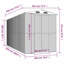 75.6" L  x 173.2" W x 87.8" D  Metal Storage Shed-88005645