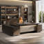 Bureau de direction en L 110,24 po-1413035840
