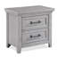 Table de chevet à deux tiroirs 1Pc