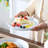 24 Piece Porcelain China Dinnerware Set - Service for 8-1782980659