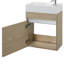 Ensemble de meuble-lavabo mural simple 18 po-1791257393