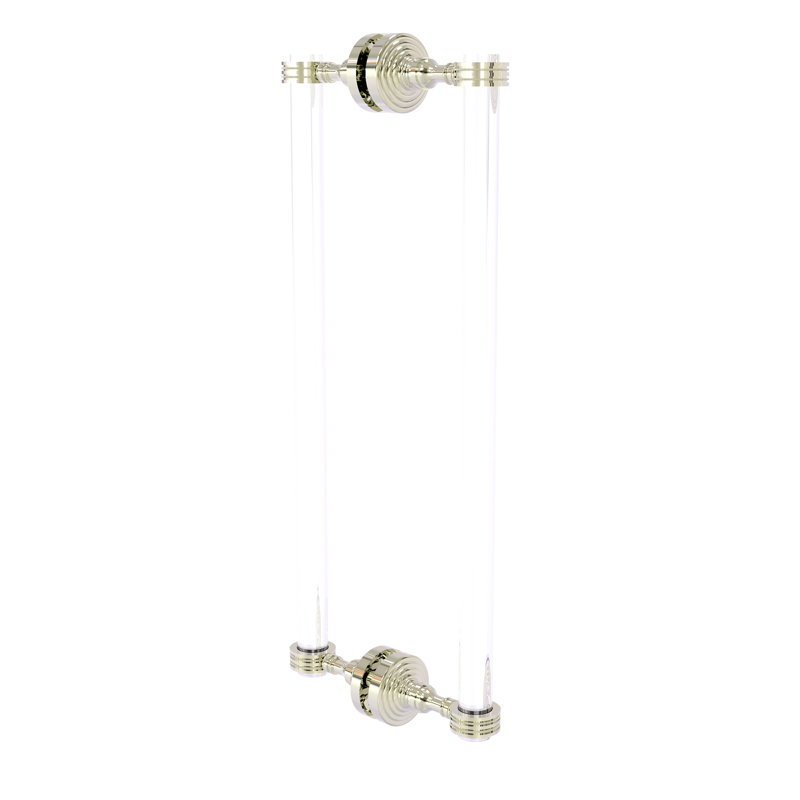 Ensemble de poignées pour appareils centraux 18 "Pacific Grove, Nickel poli