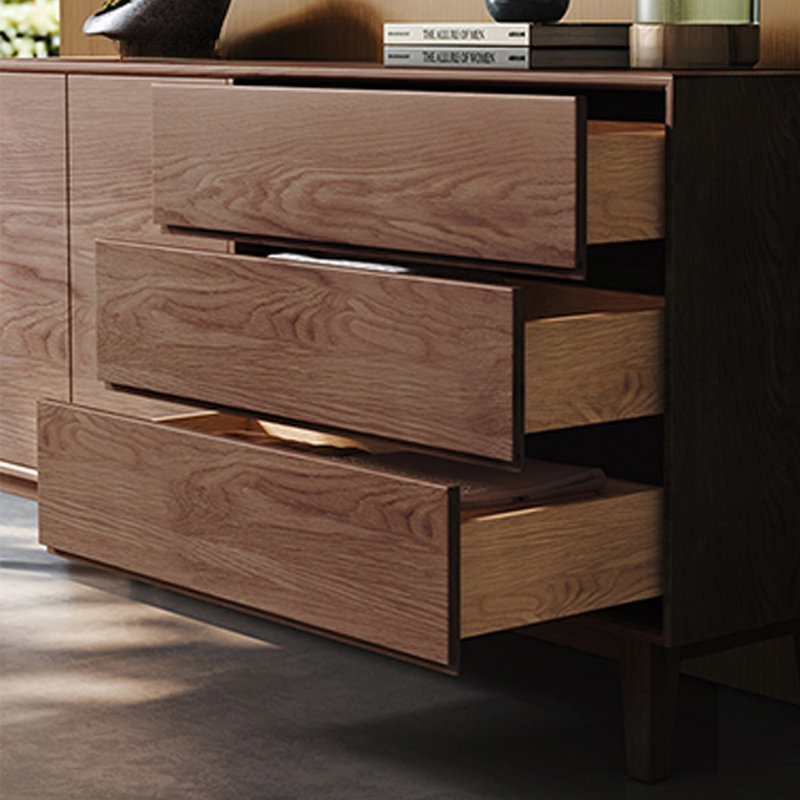 Buffet antique en bois massif