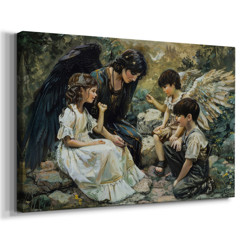 Angels From Above-XCI -Gallery Wraraped Cavas, 40 x 60
