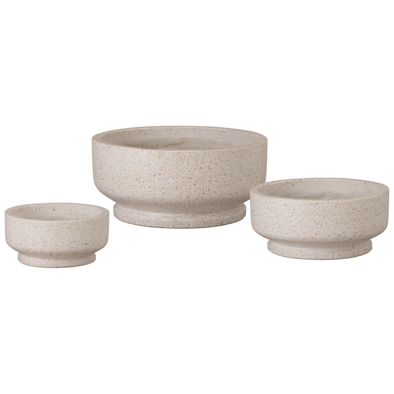 BOLS Terrazzo S / 3, jaune H 5,8,13 po