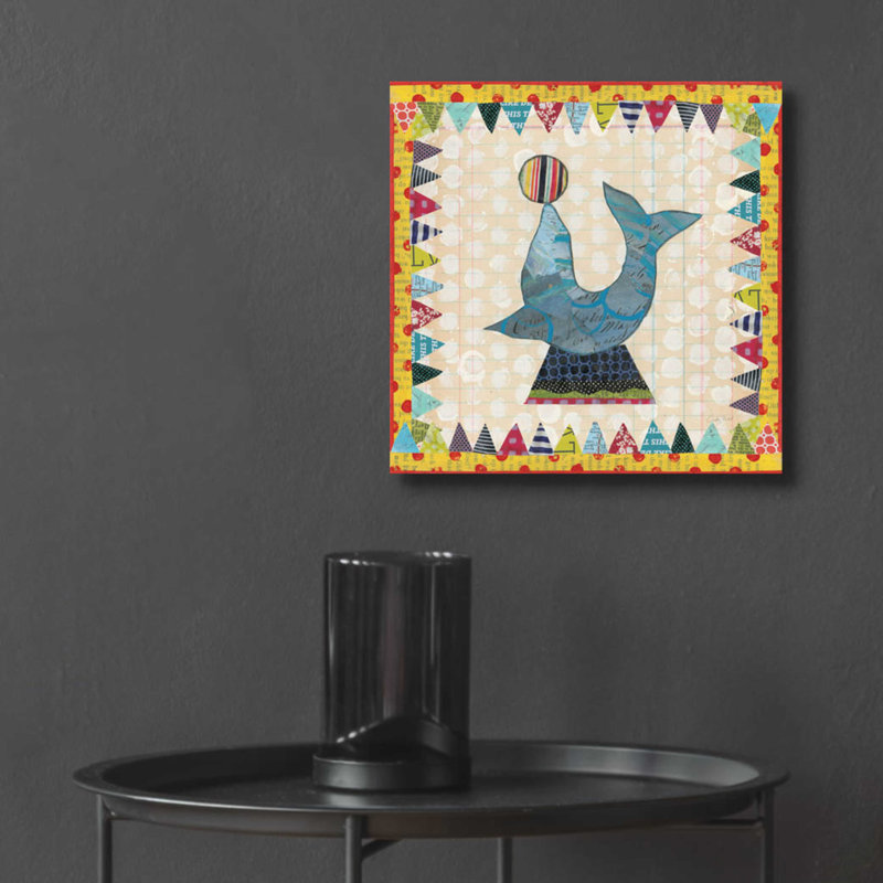 «Circus Fun III» par Courtney Prahl, H 12 po x l 12 po x P 0,13 po