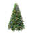 Pre-lit Artificial Sagamore Hinged Tree, LED Multi LED Lights-1453386636