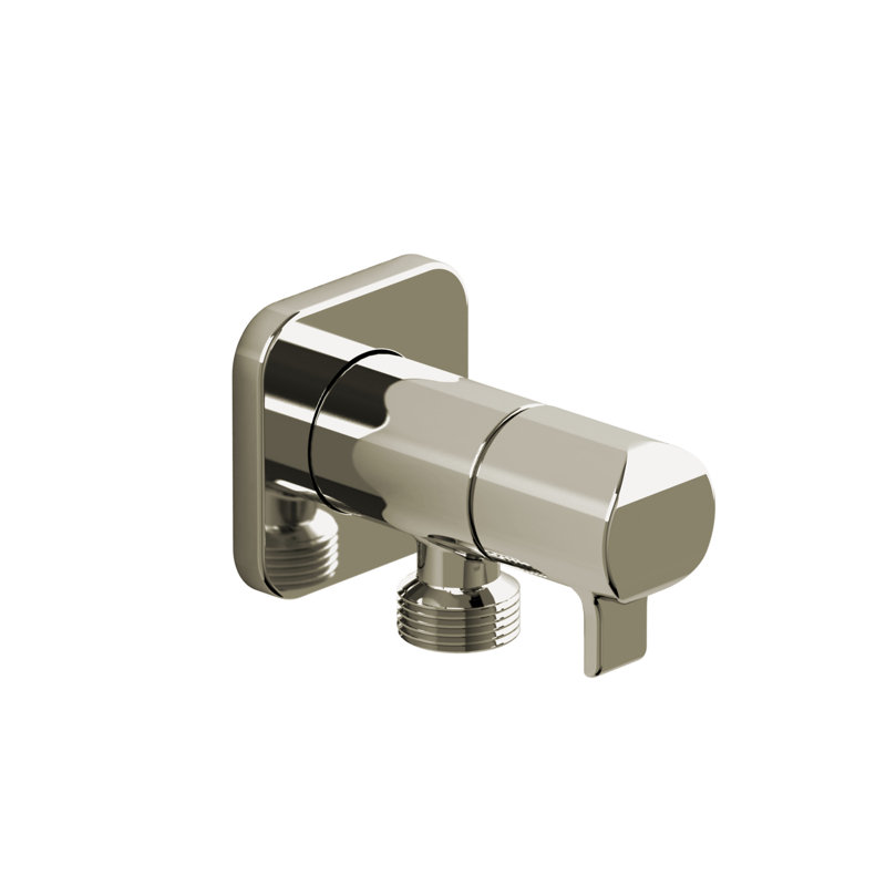 Douchette Riobel avec contrôle de volume intégré, Nickel poli