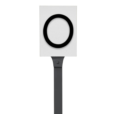 Floating 1-Line Lawn Address Sign