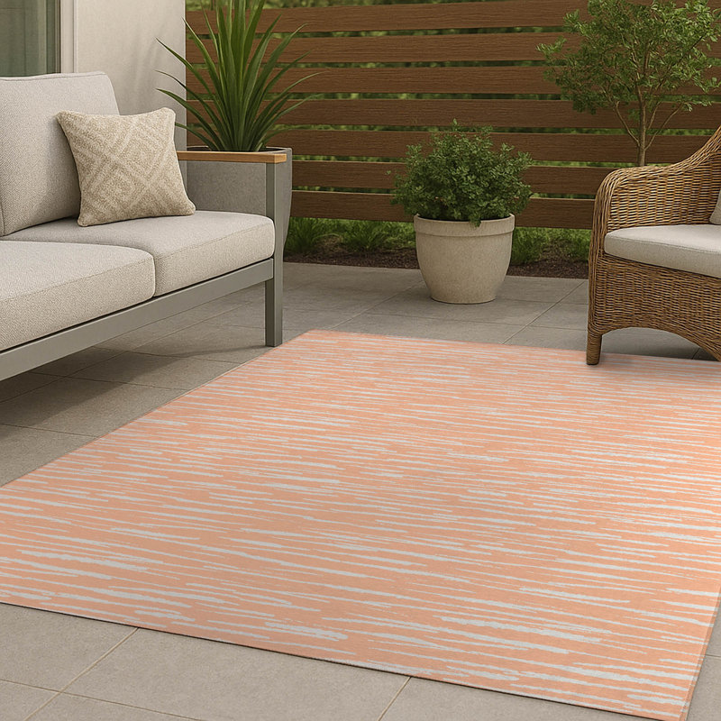 Tapis d'extérieur antidérapant Spectrum Strands, Rectangulaire 8 pi x 10 pi