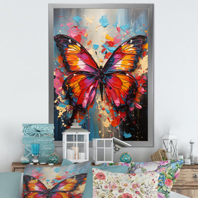" Butterfly Pop Art Papilio I "