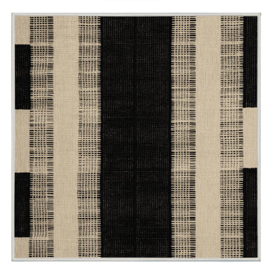 Machine Washable Checkered Beige Area Rug