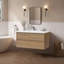 Meuble-lavabo mural simple avec comptoir et lavabos-970381554