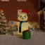 Ours en peluche de Noël DEL-1533160591
