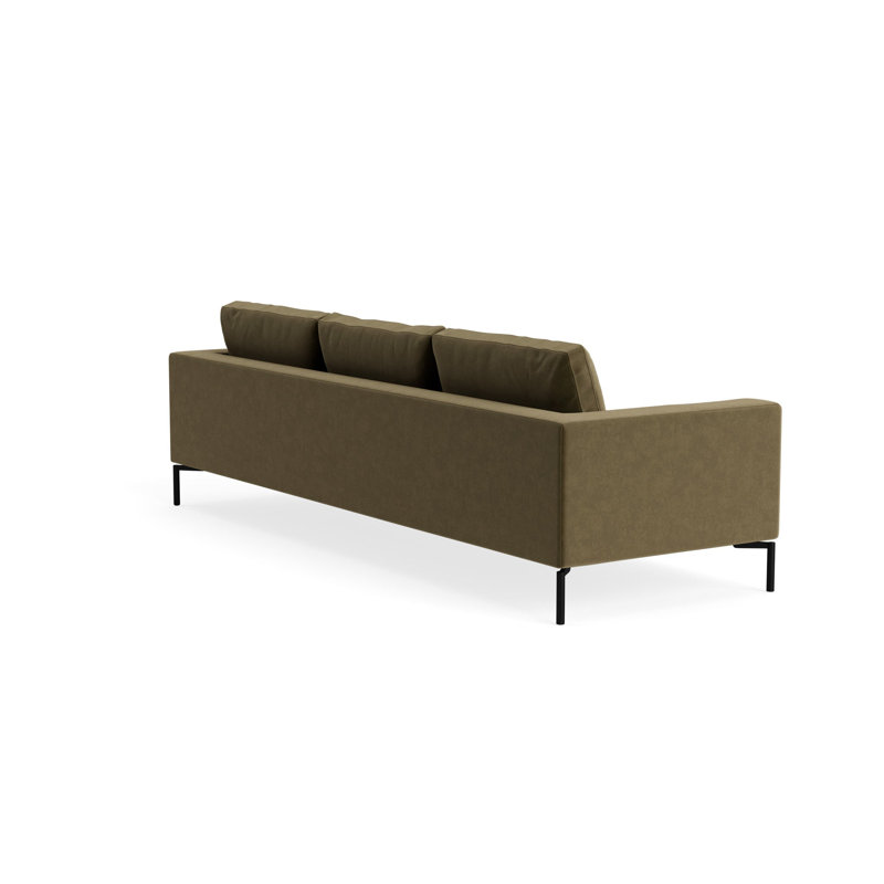 MTO - The New Standard Sofa, 32" H x 104" W x 35" D, Moss Velvet
