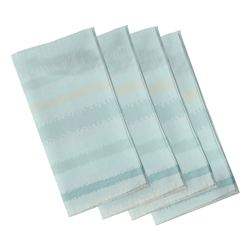 Ensemble de serviettes 4 pièces Dorazio Raya de agua, Aigue-marine