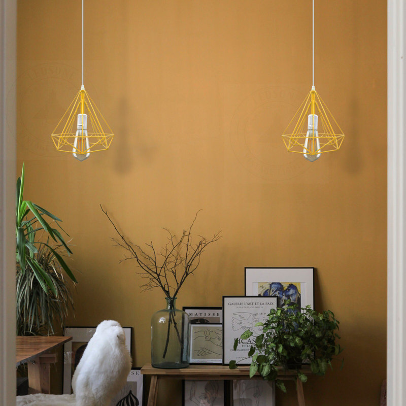 Anthonio 1 - Light Pendant, Yellow, No
