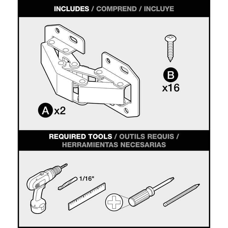 Non-Mortise Concealed 90 Degree Spring Hinge Door Hinges invisible