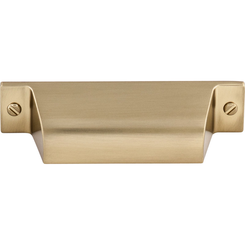 Channing Cup/Bin pull, Honey Bronze, 2 3/4" Center to Center
