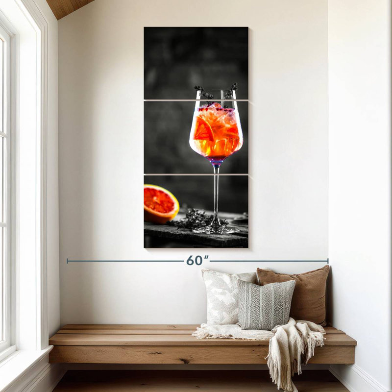 Pop Cocktail, 52" H x 24" W