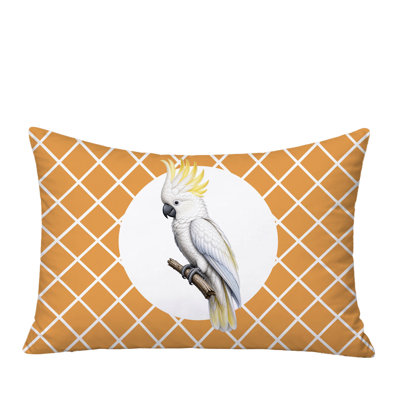 Coussin réversible intérieur / extérieur Cockatoo
