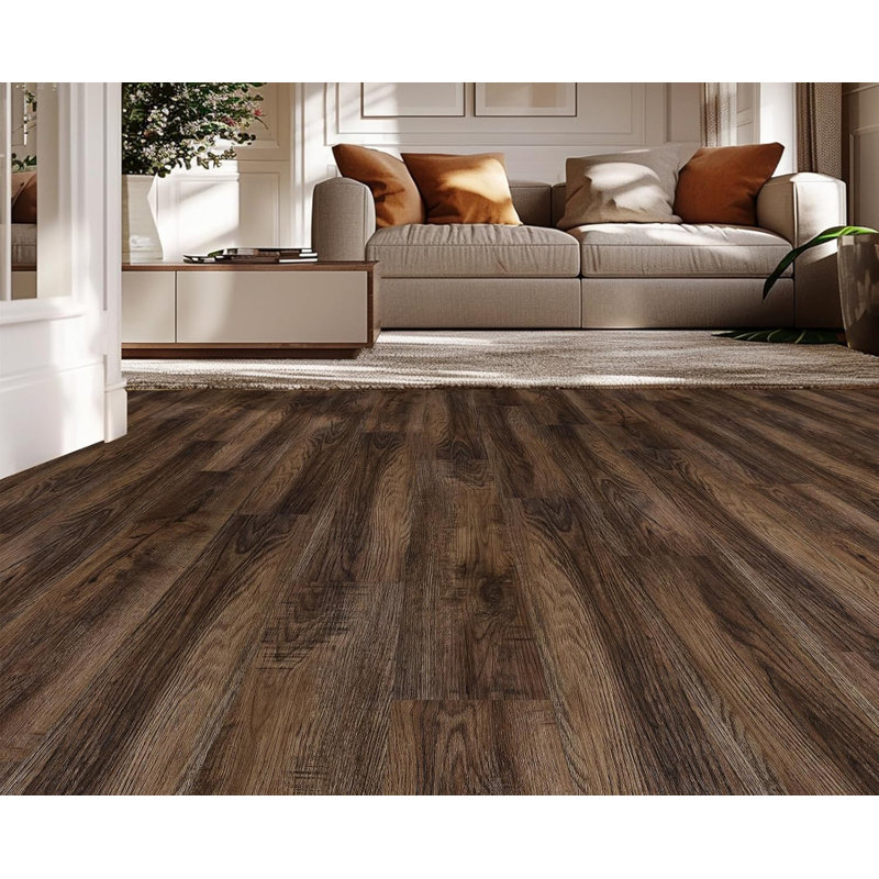 Carreaux de vinyle auto-adhésifs pour plancher auto-adhésif 36 po x 6 po avec échantillons de couleur disponibles