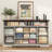 Dumitriana 63" Farmhouse Wood Dresser With 9 Drawers & Power Charging Station, Rustic Chest Of Drawers Tv Stand For Bedroom, Living Room, Or Entryway-62712393