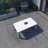 Amazonia Milky Extendable Outdoor Patio Aluminum And Resin Dining Set-111010385