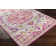 Tapis rose / safran Fleeman