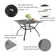 Alyah Dining Table With 4 PE Rattan Chairs For 4-person Dining Set