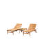 Sammen Outdoor Square Teak Garden Table